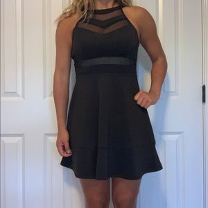 Black formal dress